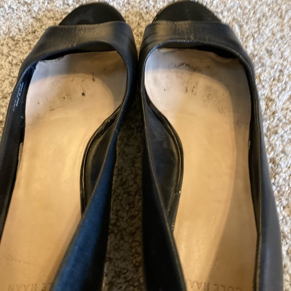 Cole Hahn wedges peep toe - Picture 9 of 12